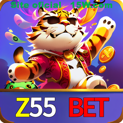 Imagem promocional da Z55 Bet mostrando a plataforma e suas vantagens